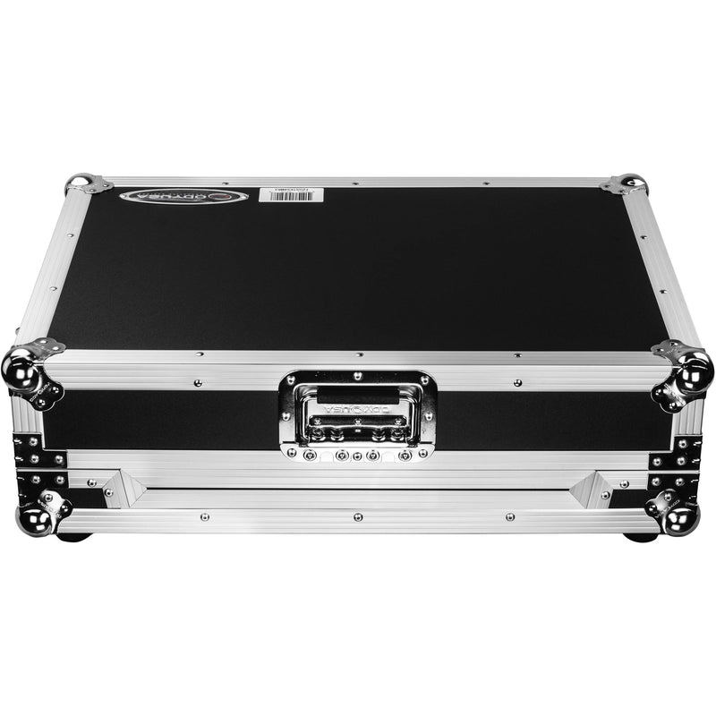 Odyssey Innovative Designs Flight-Zone Native Instruments Traktor Kontrol S4 MK3 Flight Case with Glide Platform (Silver/Black)