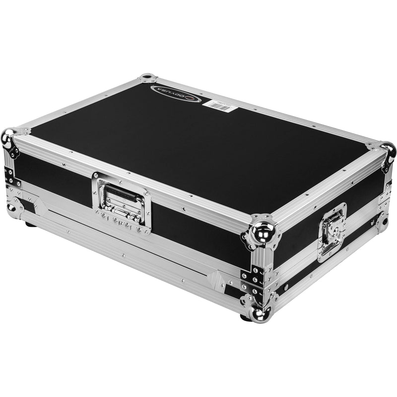 Odyssey Innovative Designs Flight-Zone Native Instruments Traktor Kontrol S4 MK3 Flight Case with Glide Platform (Silver/Black)