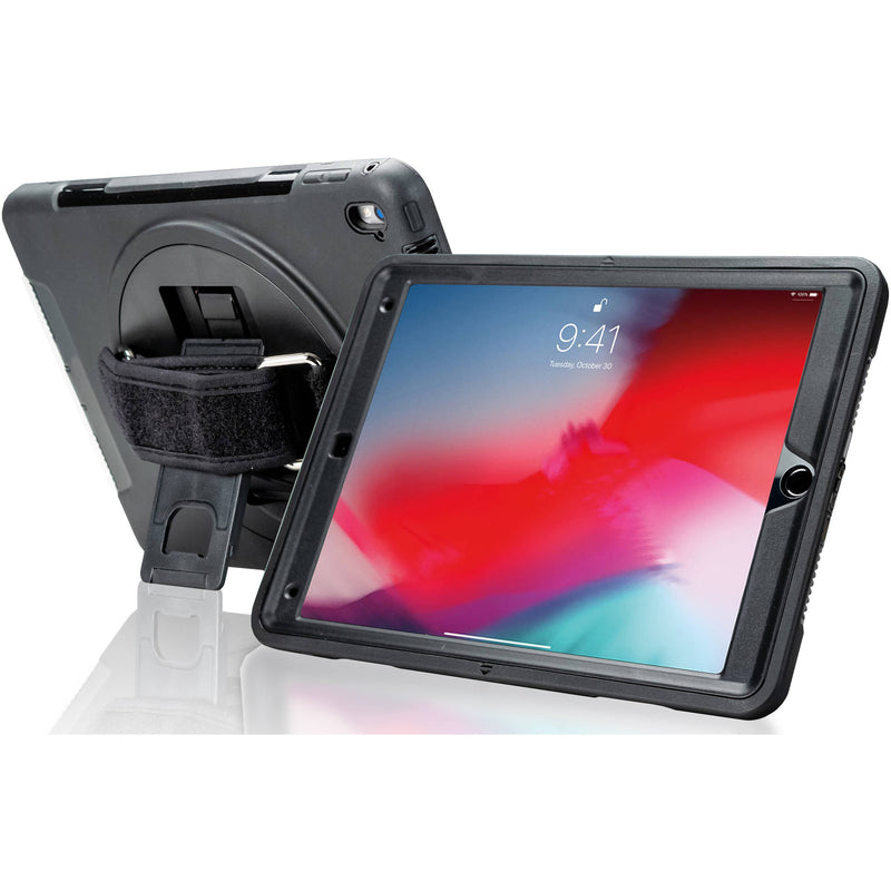 CTA Digital Protective Case with Built-In 360&deg; Rotatable Grip Kickstand