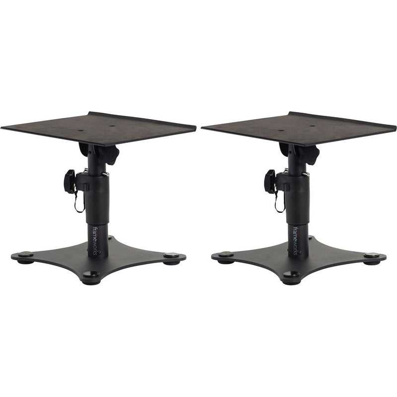 Gator Framework Adjustable Desktop Studio Monitor Stands (Pair)