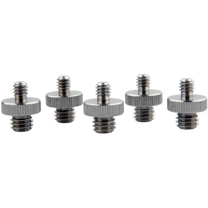 Niceyrig 1/4"-20 Male to 3/8"-16 Male Screw Adapter (5-Pack)