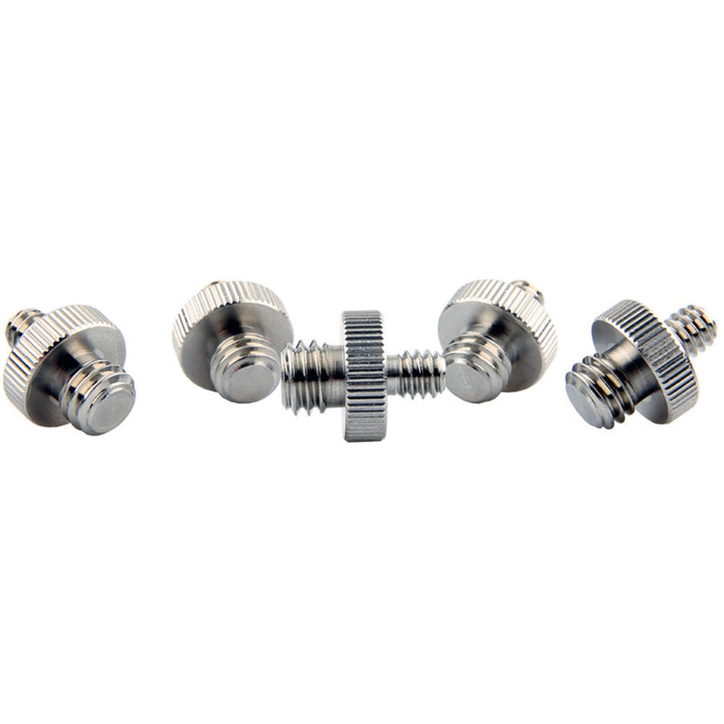 Niceyrig 1/4"-20 Male to 3/8"-16 Male Screw Adapter (5-Pack)