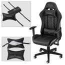 Spieltek 100 Series Gaming Chair (Black & White)