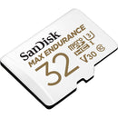 SanDisk 32GB MAX ENDURANCE UHS-I microSDHC Memory Card with SD Adapter