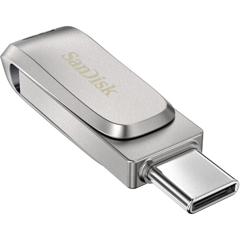 SanDisk 64GB Ultra Dual Drive Luxe USB 3.1 Flash Drive (USB Type-C / Type-A)