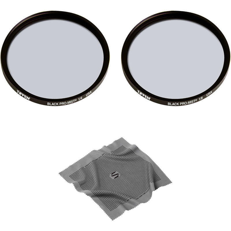 Tiffen 82mm Black Pro-Mist 1/4 and 1/8 Filter Kit