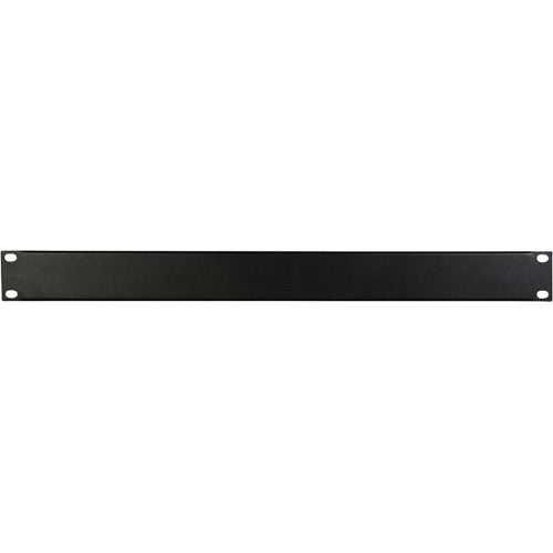 On-Stage RPB1000 Blank Rack Panel (Black, 1 RU)