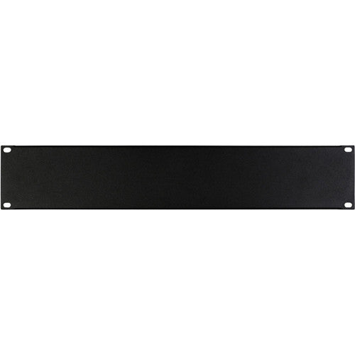 On-Stage RPB1000 Blank Rack Panel (Black, 1 RU)