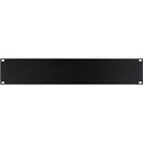 On-Stage RPV2000 Vented Rack Panel (Black, 2 RU)