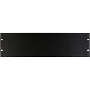 On-Stage RPB1000 Blank Rack Panel (Black, 1 RU)