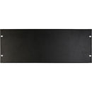 On-Stage RPB4000 Blank Rack Panel (Black, 4 RU)