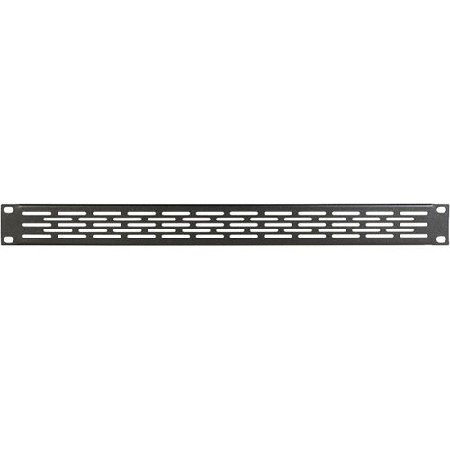 On-Stage RPB1000 Blank Rack Panel (Black, 1 RU)