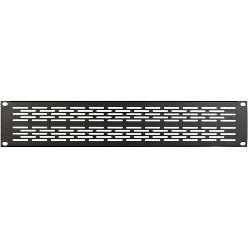 On-Stage RPV2000 Vented Rack Panel (Black, 2 RU)