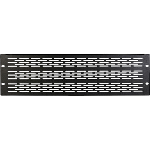 On-Stage RPV4000 Vented Rack Panel (Black, 4 RU)