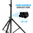 Pyle Pro PSTND25 Height-Adjustable Tripod Speaker Stand