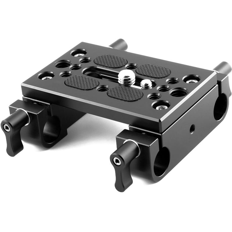 Niceyrig Mounting Plate with Dual 15mm LWS Rod Clamps