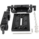 Niceyrig Mounting Plate with Dual 15mm LWS Rod Clamps