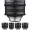 Rokinon XEEN CF Pro 5-Lens EF-Mount Cine Lens Kit