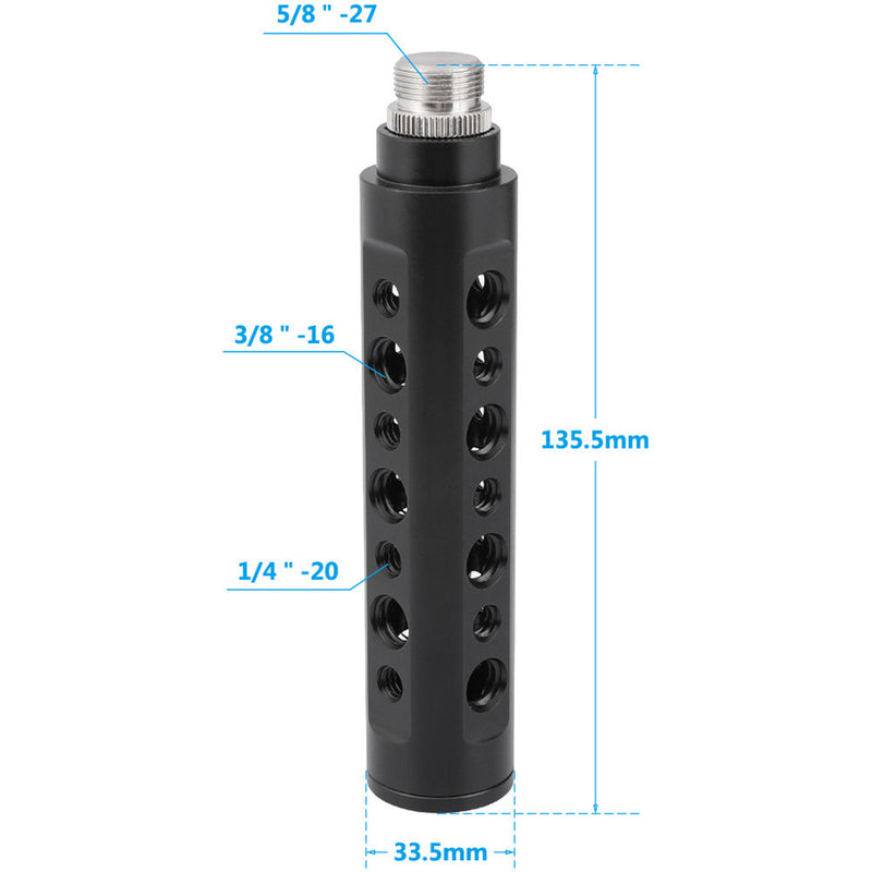 CAMVATE Cheese-Style Handgrip with 5/8"-27 Mic Adapter