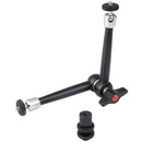 CAMVATE Heavy-Duty Magic Arm with 1/4"-20 Screws, Locating Pins & Shoe Adapter (11")