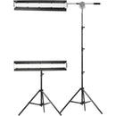 Genaray Bi-Color 36" Soft Strip 2-Light with Boom Stand Kit