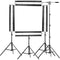 Genaray Bi-Color 36" Soft Strip 3-Light C-Stand Kit