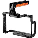 Niceyrig Camera Cage wth Wooden Top Handle for Canon EOS 5D Mark II III IV