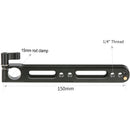 Niceyrig Safety NATO Rail with 15mm Rod Clamp (5.9")