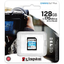 Kingston 128GB Canvas Go! Plus UHS-I SDXC Memory Card