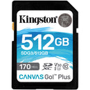 Kingston 128GB Canvas Go! Plus UHS-I SDXC Memory Card