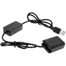 GyroVu USB to Sony NP-FW50 Dummy Battery Intelligent Cable (40")