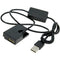 GyroVu USB to Canon LP-E6 Dummy Battery Intelligent Cable (40")