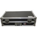 ProX Flight Case with Shelf and Wheels for Pioneer XDJ-XZ System (Silver on Black)