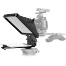 Prompter People Prompter Pal PAL-iPAD-15mm Teleprompter with Tablet Cradle, 10 x 10" Glass, and 15mm Rod Block