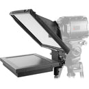 Prompter People Prompter Pal PAL-iPAD-15mm Teleprompter with Tablet Cradle, 10 x 10" Glass, and 15mm Rod Block