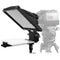 Prompter People Prompter Pal PAL-iPAD-15mm Teleprompter with Tablet Cradle, 10 x 10" Glass, and 15mm Rod Block