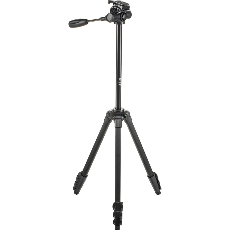 Velbon M47 4-Section Aluminum Tripod with 2-Way Fluid Head