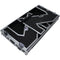 ProX DJ Z-Table MK2 Portable Z-Style DJ Table Flight Case with Handles & Wheels (Silver on Black)