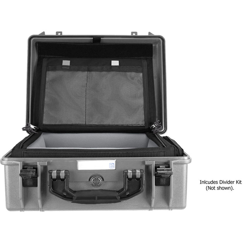 Porta Brace PB-2500ICP Hard Case with Interior Soft Case (Platinum/Black)