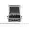 Porta Brace Large Hard Case with Custom Padded Divider Kit (Silver Platinum)