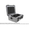 Porta Brace Large Hard Case with Custom Padded Divider Kit (Silver Platinum)