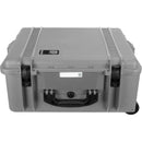 Porta Brace XL Wheeled Hard Case with Removable Soft Case (Silver Platinum)