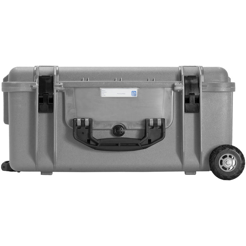 Porta Brace Vault Hard Case with Off-Road Wheels and Divider Kit (Platinum)