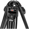 Manfrotto 645 FAST Twin Leg Video Tripod with Ultra L-Lock Mechanism (Aluminum)