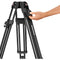 Manfrotto 645 FAST Twin Leg Video Tripod with Ultra L-Lock Mechanism (Aluminum)