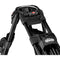 Manfrotto 608 Nitrotech Fluid Head with 645 FAST Twin Aluminum Tripod System and Bag