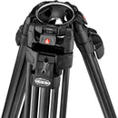 Manfrotto 612 Nitrotech Fluid Head with 645 FAST Twin Carbon Fiber Tripod System and Bag