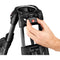 Manfrotto 612 Nitrotech Fluid Head with 645 FAST Twin Carbon Fiber Tripod System and Bag