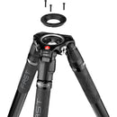 Manfrotto Nitrotech 608 Fluid Head with 635 FAST Single Leg Carbon Fiber Tripod