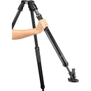 Manfrotto Nitrotech 608 Fluid Head with 635 FAST Single Leg Carbon Fiber Tripod